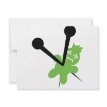 green vodoo icon invitations