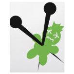 green vodoo icon personalized letterhead