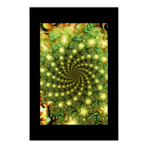Green Vortex posters