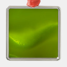 Green Wave Dream Christmas Ornament