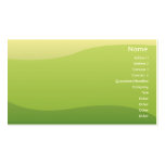 Green Waves - Business Business Card Templates