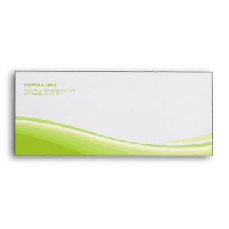 Green Waves envelope envelope