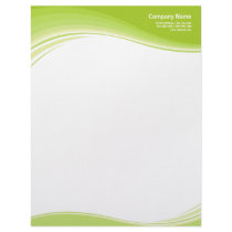 Green Waves letterhead