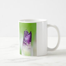green welcomes purple mug