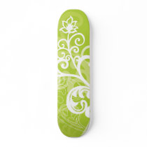 Green Whimsy Skateboard Deck