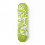 Green Whimsy Skateboard Deck