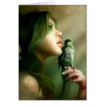 Green Whisper Greeting and Note Cards
