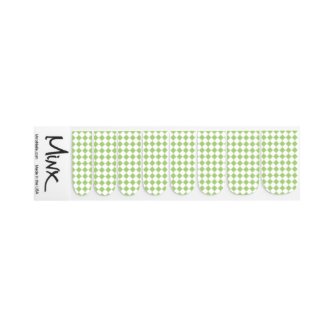Green/White Diamond Pattern Minx Nails Minx® Nail Art