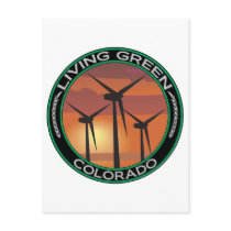 Green Wind Colorado postcards