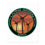 Green Wind Iowa Post Card