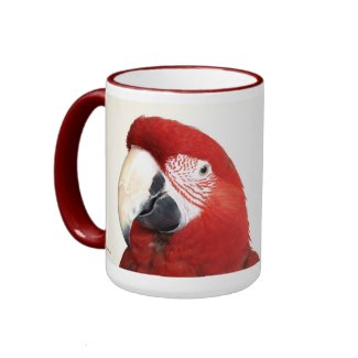 Green Wing Macaw mug