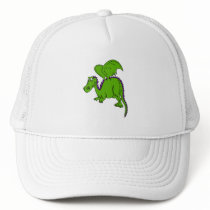 Green Winged Dragon Mesh Hats