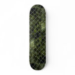 Green wire mesh fence custom skate board