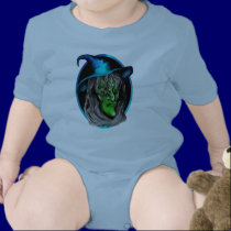 Green Witch Face Shirt by Lotacats Green Witch Face Shirt