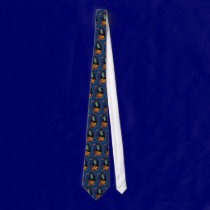 Green Witch - Happy Halloween Oval Tie ties