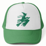 Green Witch Trucker Hat