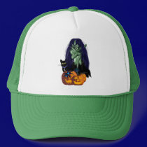 Green Witch Hats hats