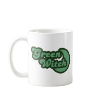 Green Witch Pagan mugs