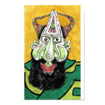 Green with ? posters