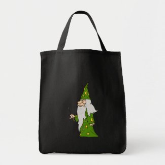 Green Wizard Canvas Bags
