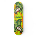 Green Wolf Shredder Skateboard