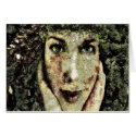 Green Woman Cards