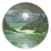 Green World Eagle stickers