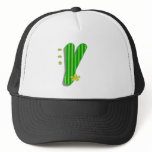 Green Y Monogram hats