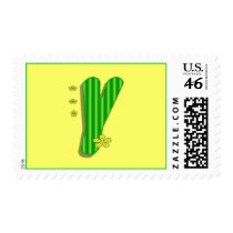 Green Y Monogram postage by DonnaGrayson Green Y Monogram postage