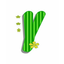 Green Y Monogram t-shirts by DonnaGrayson Green Y Monogram t-shirts