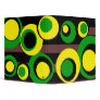 green yellow black Black Stripes 3 Ring Binder