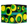 green yellow black Black Stripes 3 Ring Binder