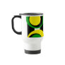 green yellow black Black Stripes Mug