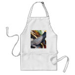 Green Yellow Lizard aprons