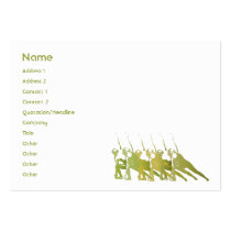 Green Yoga - Chubby business cards