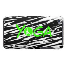 Green Yoga Zebra Skin iPod Touch Case-Mate Case