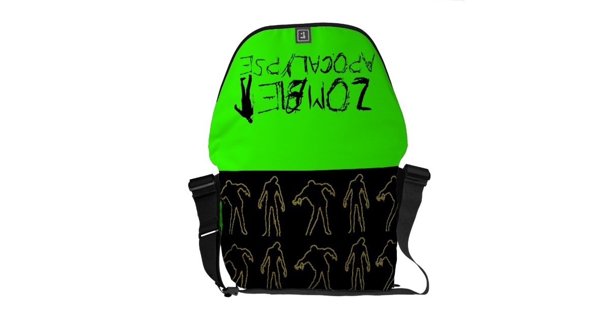 zombie messenger bag