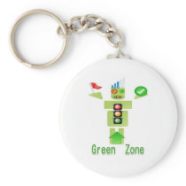 GREEN Zone Energy Efficient Only Key Chains