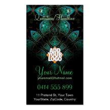 Greenada v3 Fractal Business Card