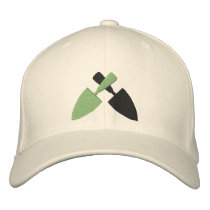 GreenDig Wool Cap w/ Double Spade crest embroidered hats