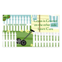 Greener Grass Business Card Template