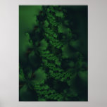 Greenery Fractal Print