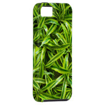 Greenery leaves iPhone 5 case