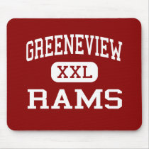 Greeneview - Rams - High School - Jamestown Ohio mousepads