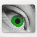 greeneye mousepads by UNeekness greeneye mousepads