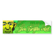 GreenEyes bumper stickers