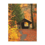 Greenfield Pumping Station Covered Bridge Post Card
