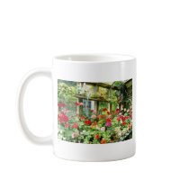 Greenhouse Containing Various Pelargoniums Coffee Mugs