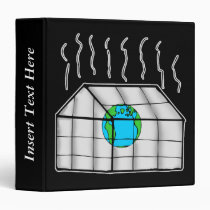 Greenhouse Gas Earth Day Avery Binder binders