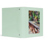 Greenhouse with Flowerpots 3 Ring Binder